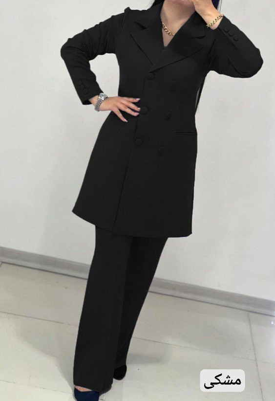 سفارش اینترنتی مانتو شلوار آسمان کد 99870