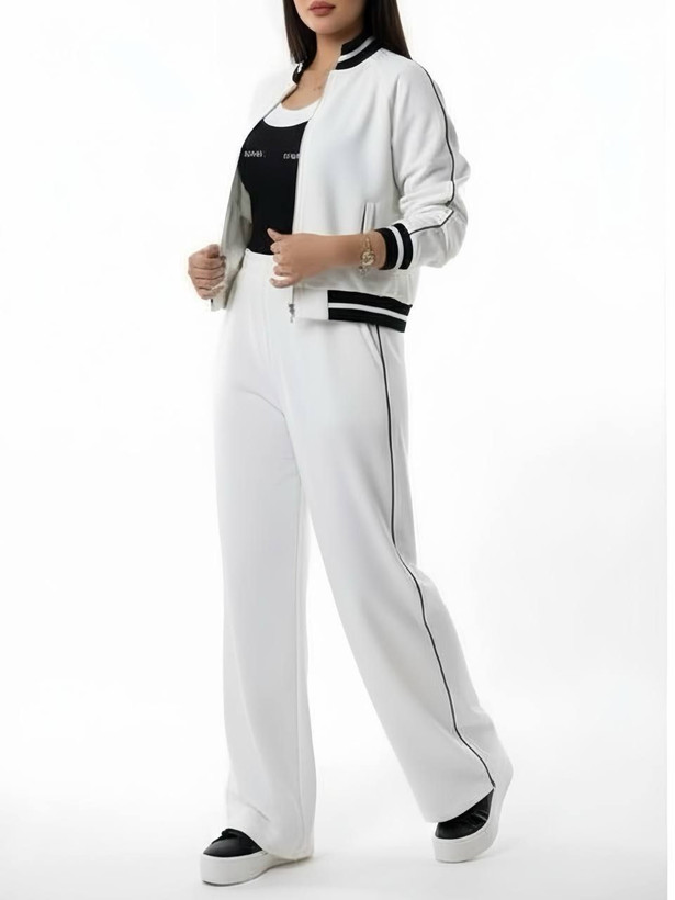 خرید اینترنتی ست سویشرت شلوار مغزی دوزی کد 52681