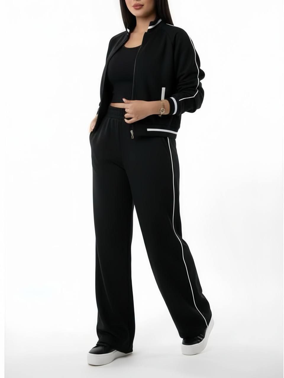 خرید ست سویشرت شلوار مغزی دوزی کد 52681