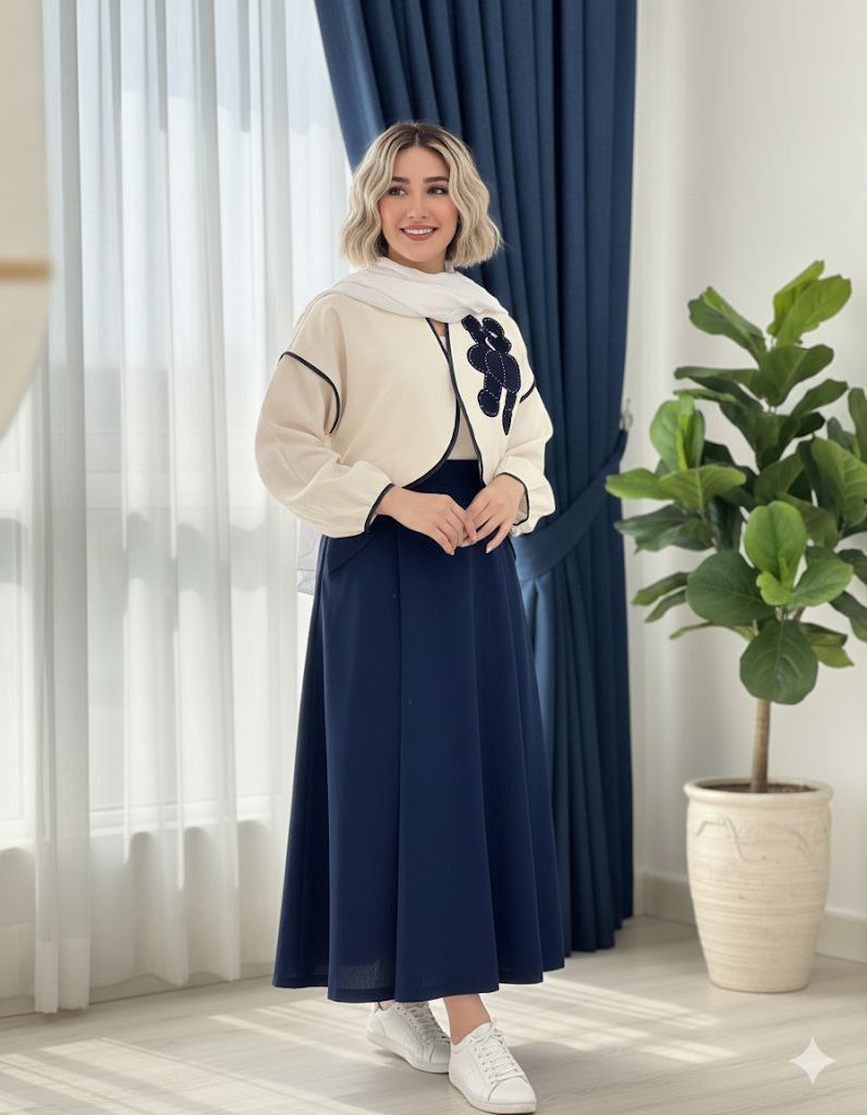 خرید کت و دامن خرسی کد 52680