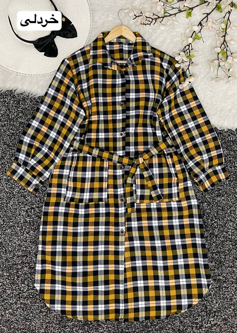 سفارش آنلاین کفتان پشمی جلو دکمه کد 95303