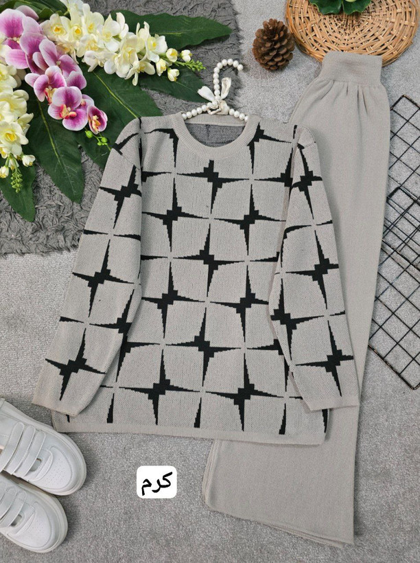 خرید و سفارش ست بافت ساشا کد 77149