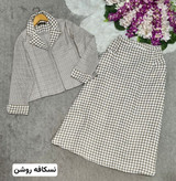 خرید اینترنتی و آنلاین کت دامن سیمین کد 43656