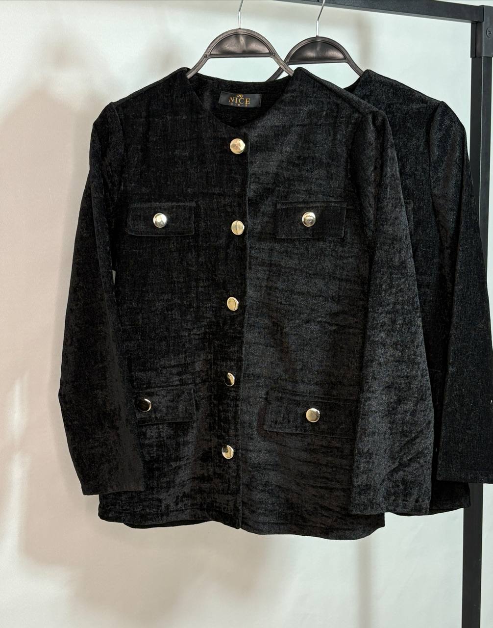 خرید اینترنتی کت شنل مخمل کد 4731