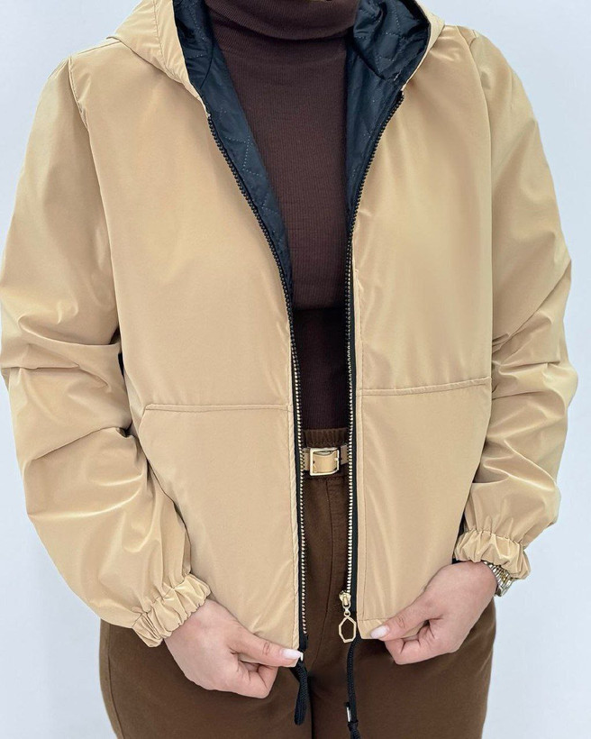 خرید اینترنتی کاپشن سیلیکونی دوجیب آستردار کد 96127