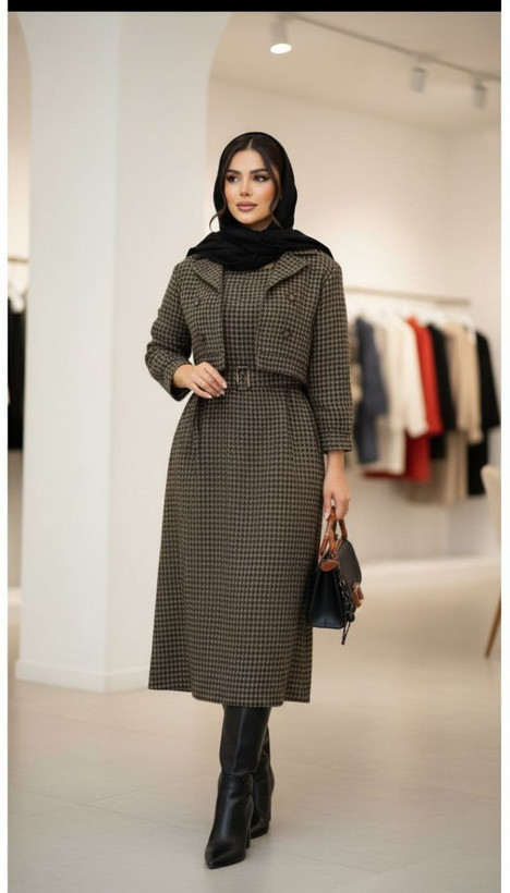 خرید اینترنتی ست کت سارافون پیچازی آنیسا کد 37244