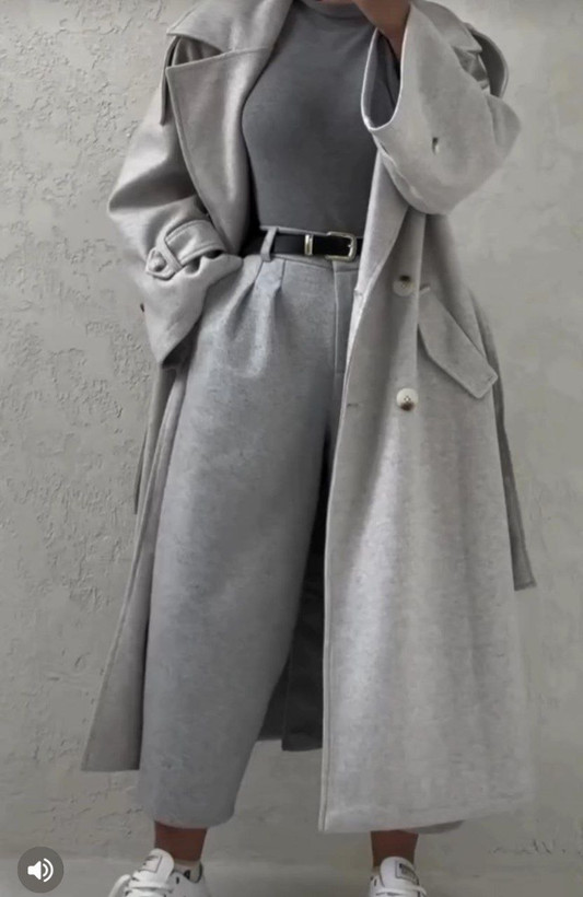 سفارش اینترنتی و خرید آنلاین ست پالتو و شلوار فوتر کد 37253