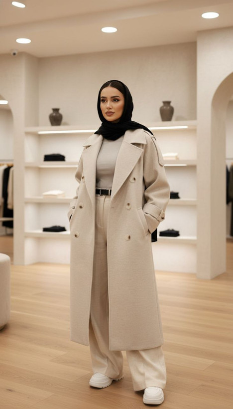 سفارش اینترنتی و آنلاین ست پالتو و شلوار فوتر کد 37253