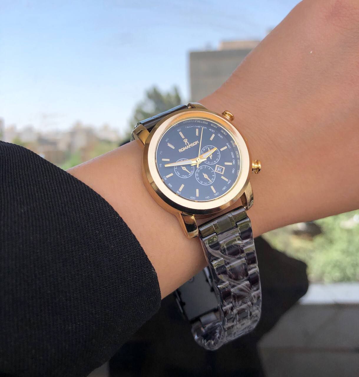 مشاهده قیمت ست ساعت رومانسون و دستبند زنانه کد 369197