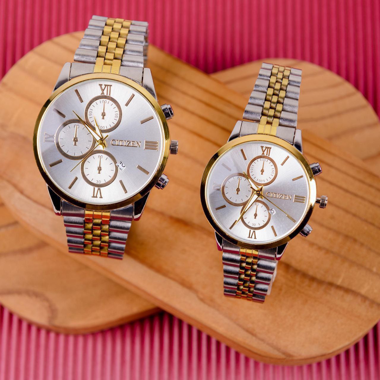 خرید اینترنتی ست ساعت سیتیزن کد 369235