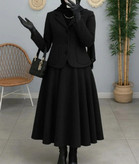 خرید اینترنتی و آنلاین ست دوتیکه کت دامن مدل افسون کد 52698