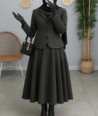 خرید اینترنتی ست دوتیکه کت دامن مدل افسون کد 52698