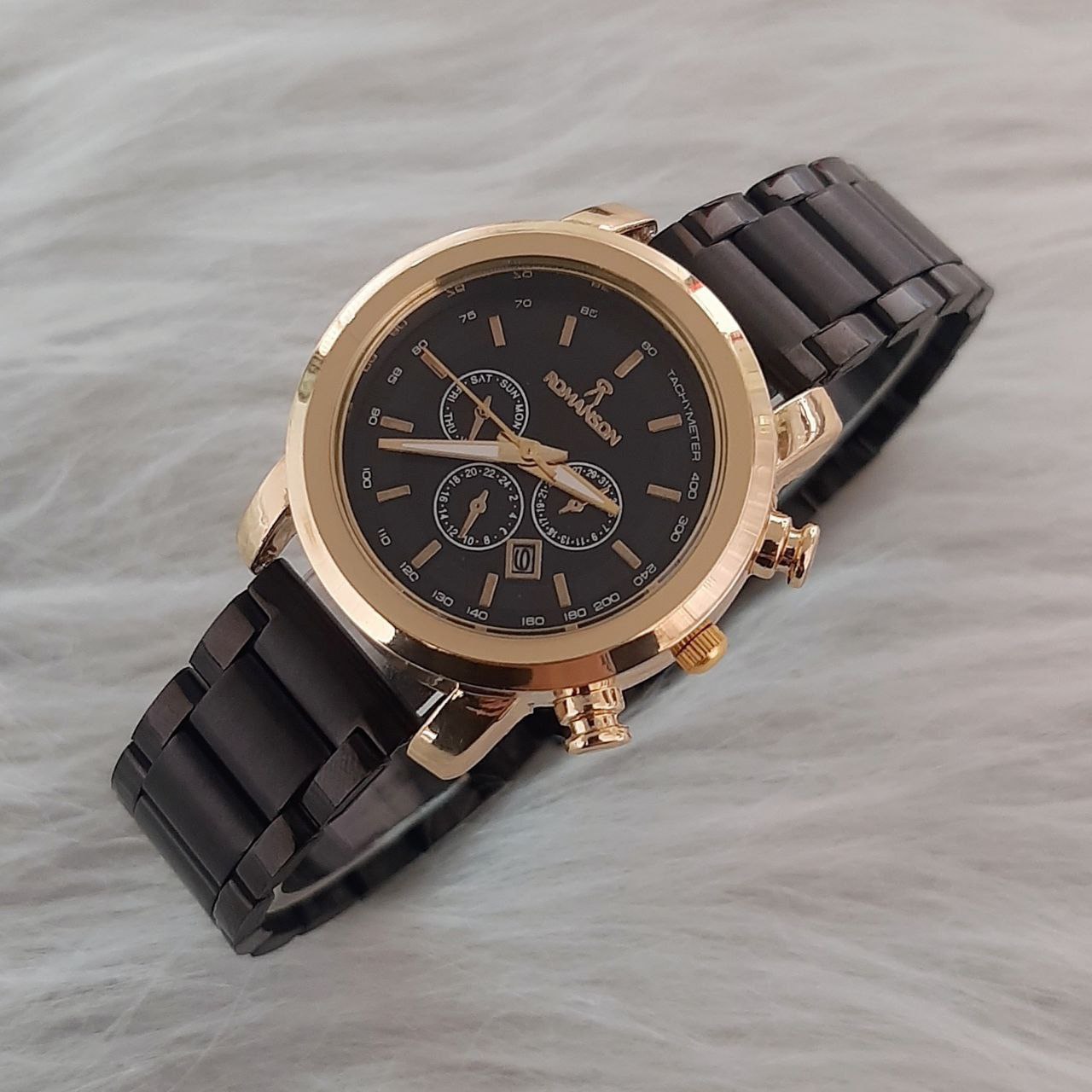 خرید اینترنتی و آنلاین ست ساعت رومانسون کد 369124