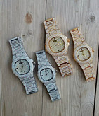 سفارش ست ساعت فول نگین پتک فیلیپ کد 369520