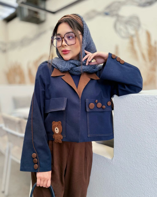 خرید آنلاین کت جین نیلا کد 99917