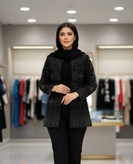 خرید اینترنتی مانتو کتی مجلسی آتش کد 37265