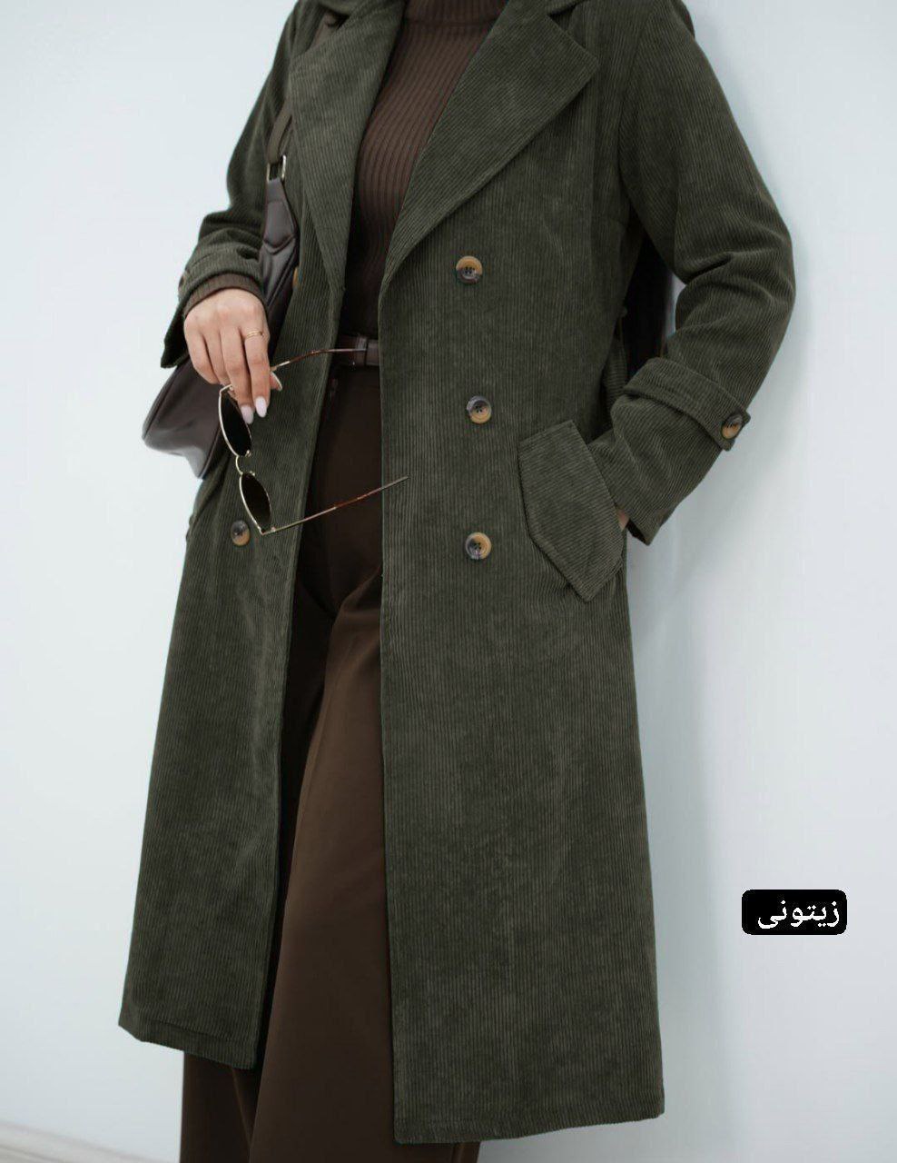 خرید اینترنتی و آنلاین مانتو پاییزه ساناز کد 908654