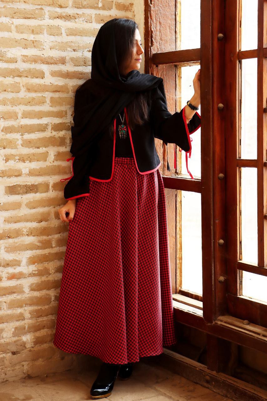 سفارش کت و دامن پیردوپل کد 8667