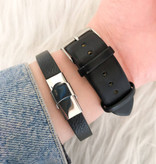 مشاهده قیمت ست ساعت و دستبند مردانه بند چرم کد 369126