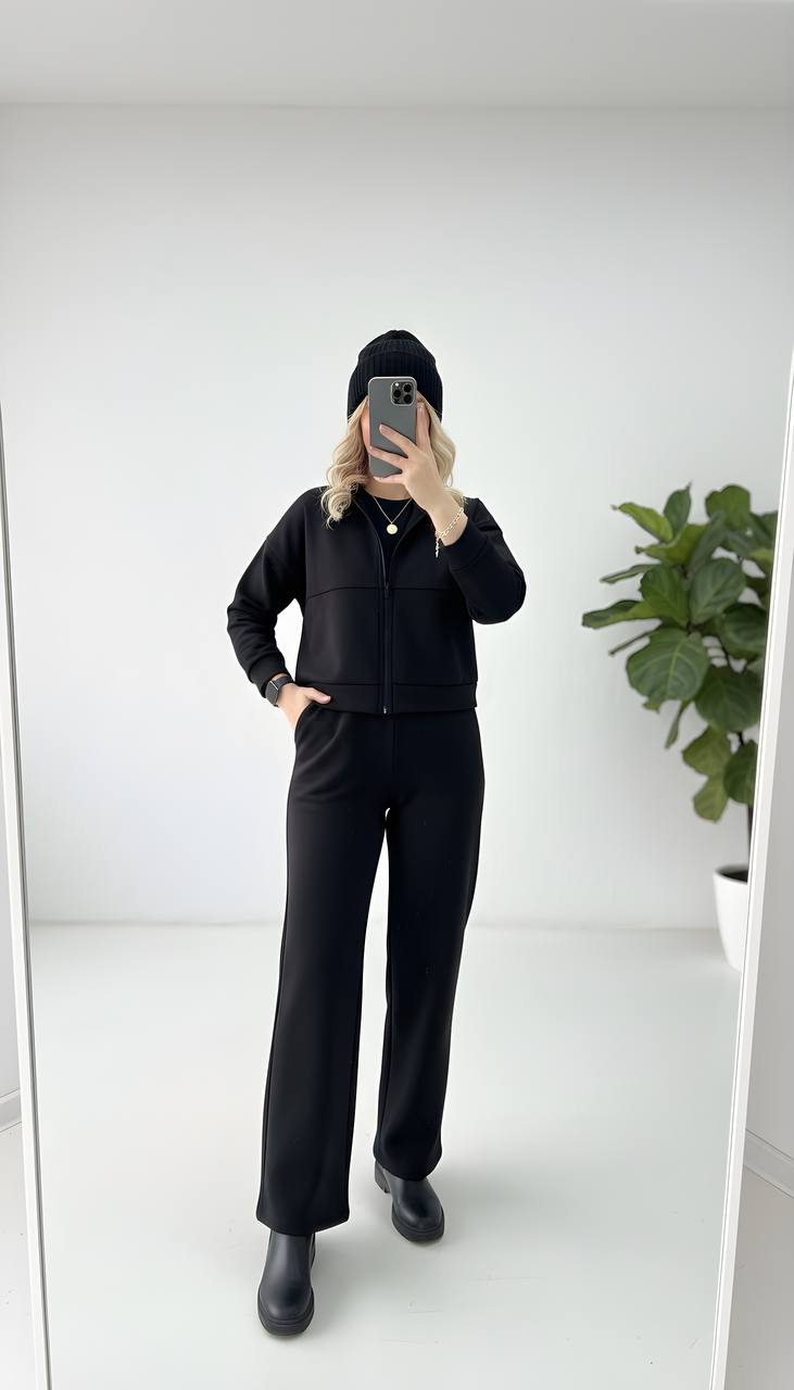 خرید اینترنتی ست بلوز شلوار لاین کد 100812