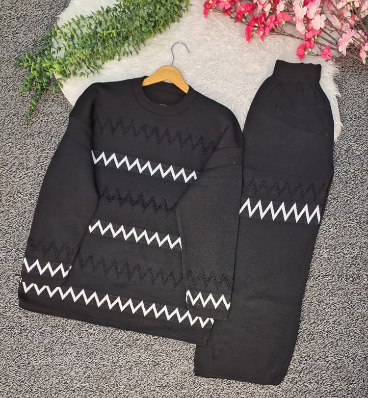 مشاهده قیمت و خرید اینترنتی ست بافت زیگزاگی کد 2480