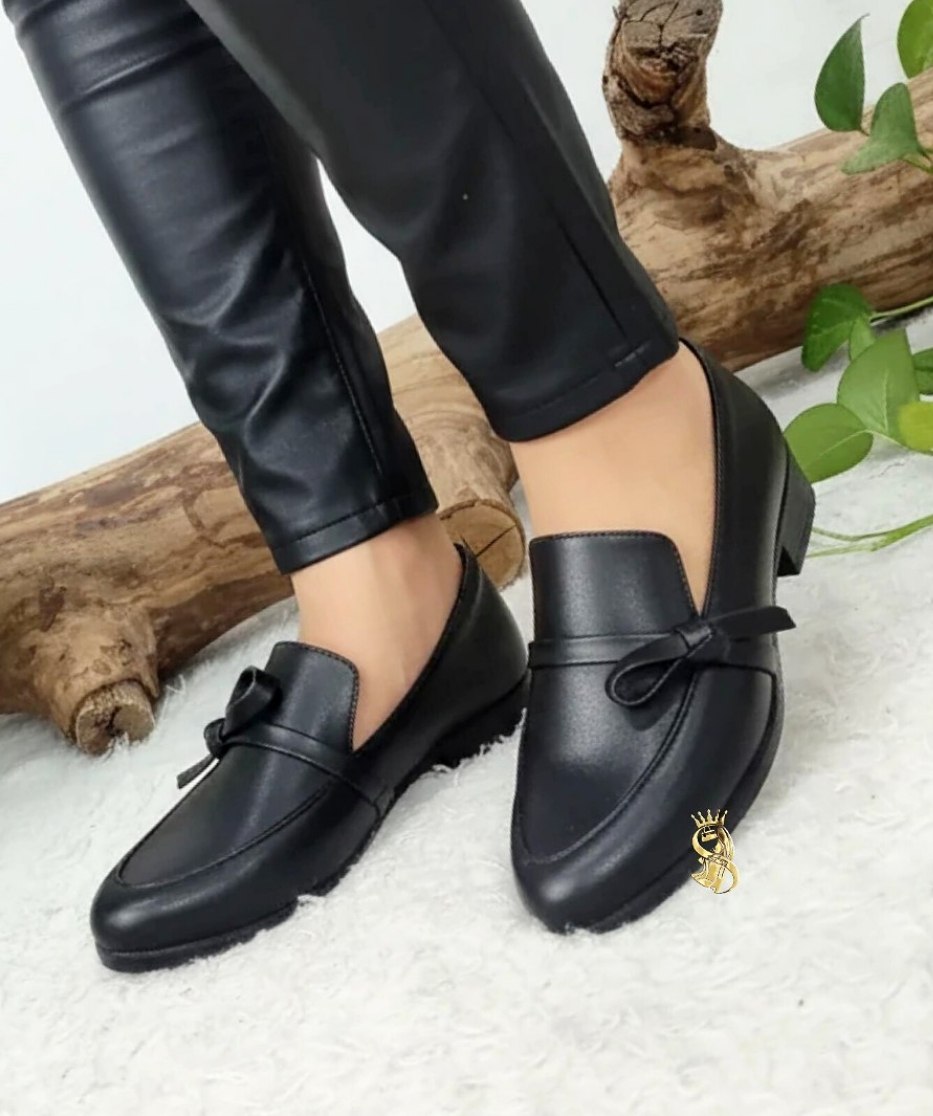 خرید کفش کالج طبی مدل گره‌ای کد 100367