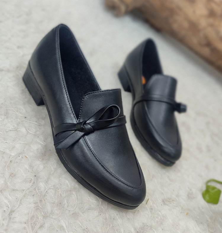 مشاهده قیمت کفش کالج طبی مدل گرهای کد 100367