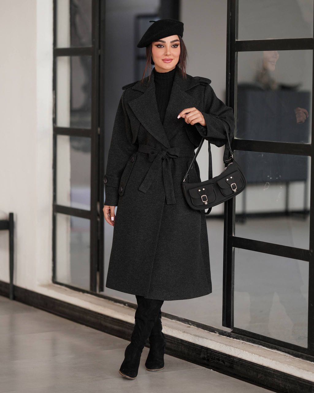 خرید پالتو فوتر بلند نیهان کد 52711