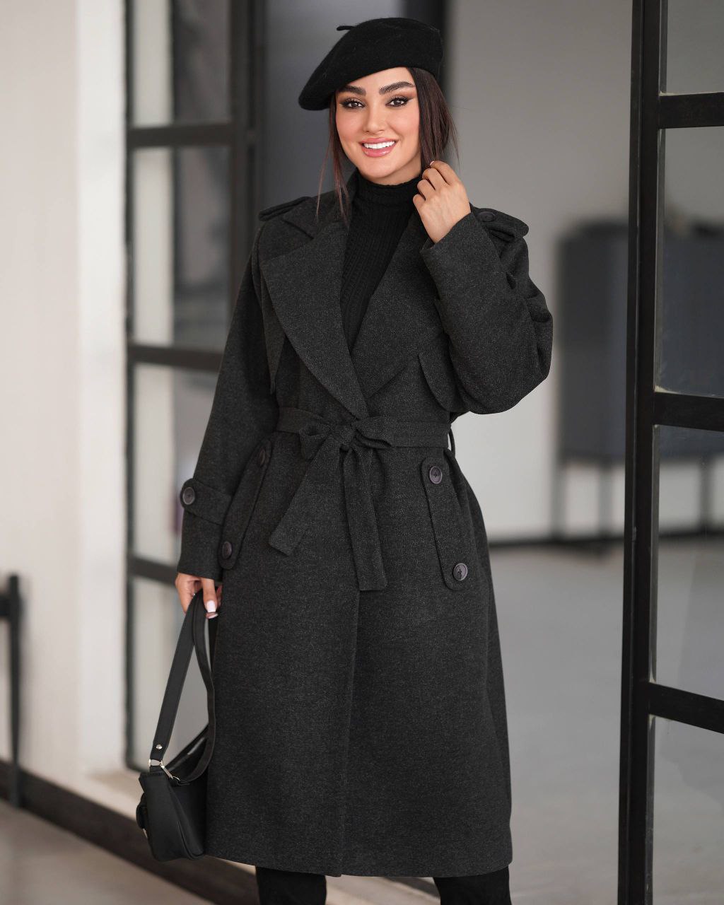 خرید آنلاینپالتو فوتر بلند نیهان کد 52711