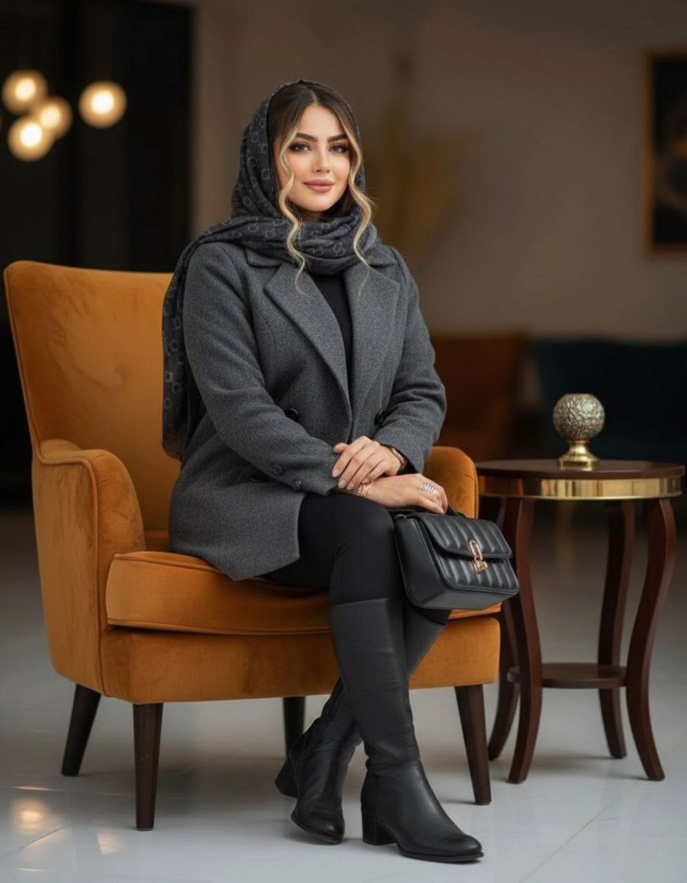 مشاهده قیمت پالتو کتی عقیق کد 97857