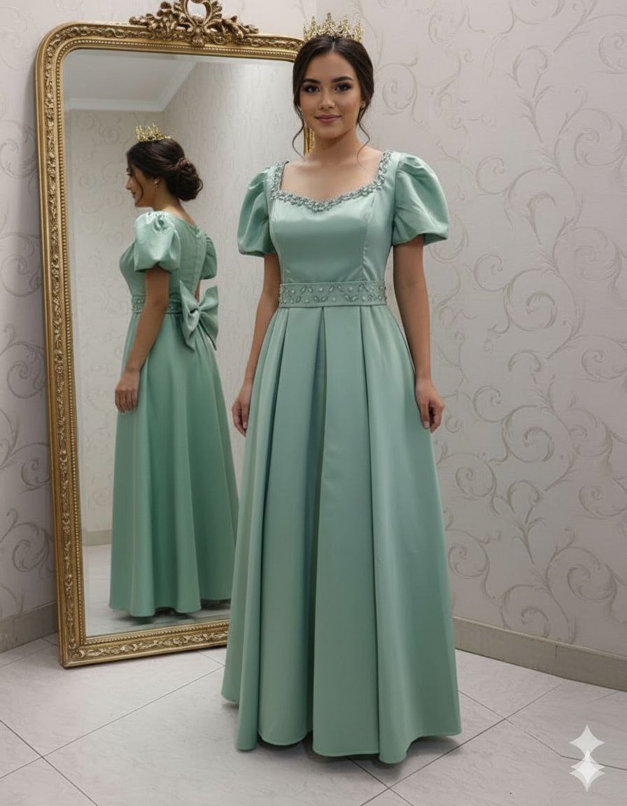 سفارش اینترنتی لباس مجلسی عروسکی پرنسس کد 229