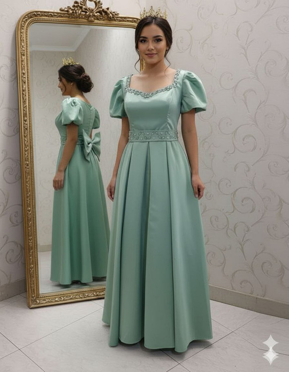 سفارش اینترنتی لباس مجلسی عروسکی پرنسس کد 229