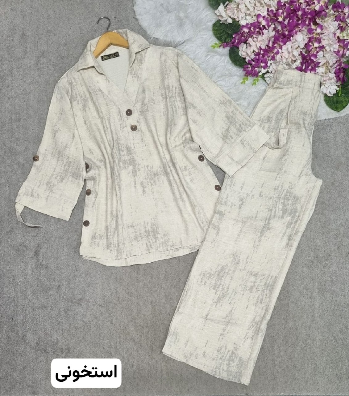 خرید جدیدترین مدل ست گازوئیلی مهتاب کد 43782