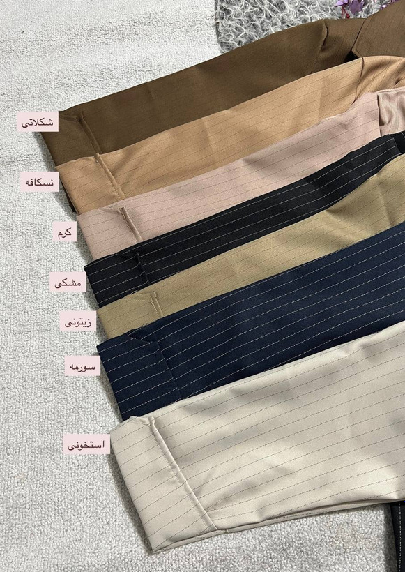 سفارش و مشاهده قیمت کت شلوار ترنم کد 100730