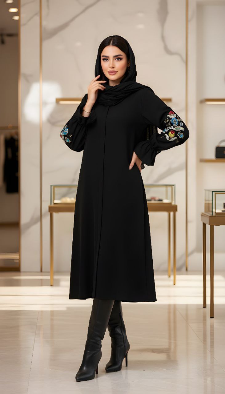 خرید مانتو گلدوزی شده کایلین کد 37268