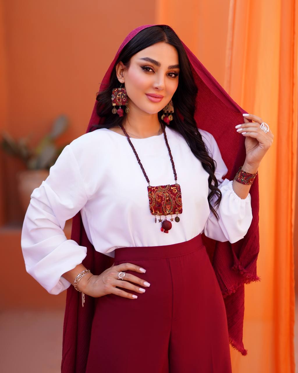 خرید ست شش تیکه گل انار کد 610