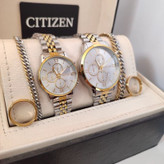 خرید آنلاین مجموعه ست ساعت زنانه و مردانه سیتیزن کد 369615