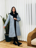 سفارش پالتو جناغی آستردار یقه انگلیسی کد 75773