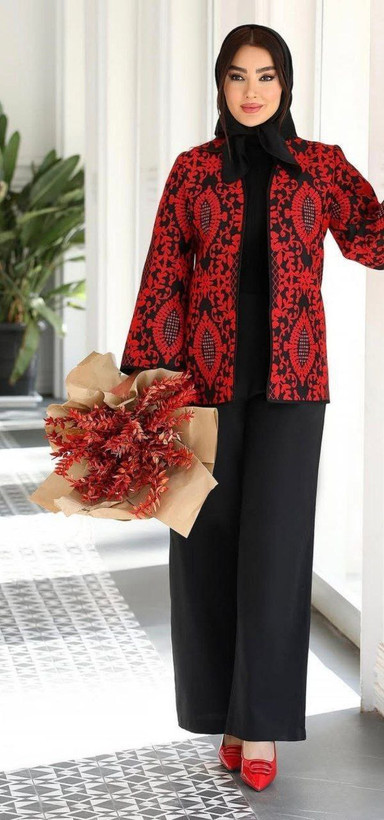 خرید کت یلدایی انارترش کد ۴۷۵۰