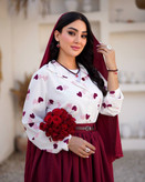 مشاهده قیمت شومیز دامن قلب یلدا کد 616