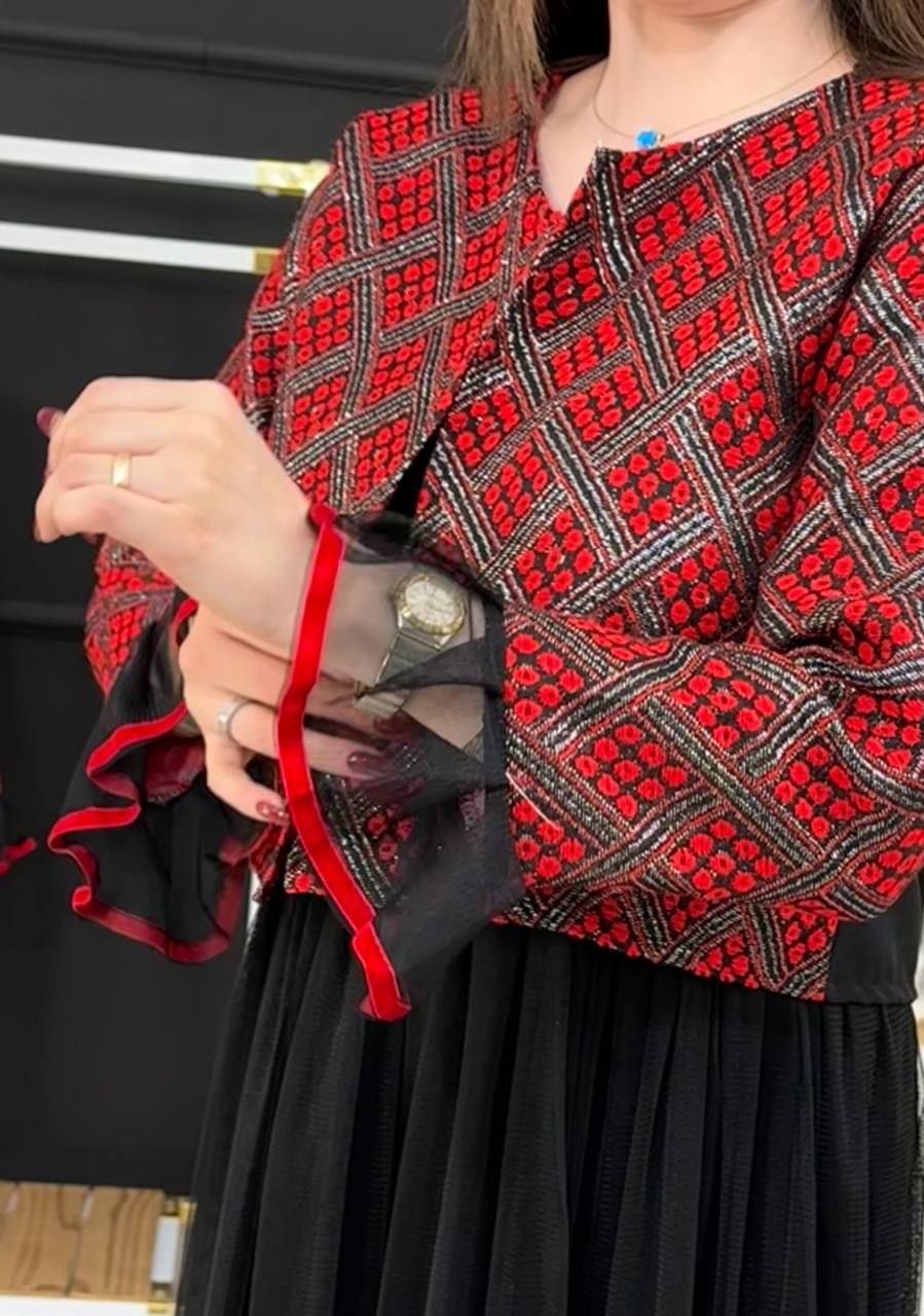 خرید اینترنتی کت دامن یلدایی نگار کد 98379