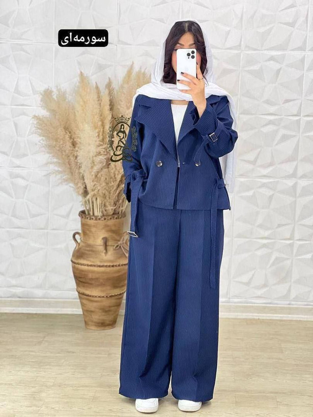 سفارش ست کت شلوار دیپلمات هیلا کد 98552