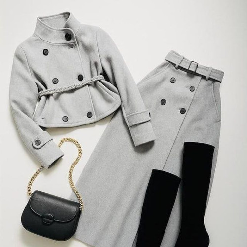 سفارش ست کت دامن آیسان کد 37296