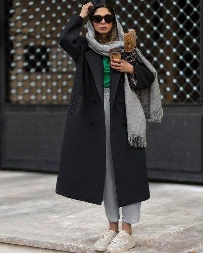 خرید آنلاین پالتو بلند توییت مدل کاشمر کد 37314