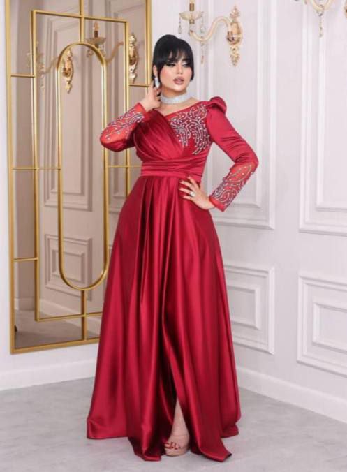 خرید اینترنتی لباس مجلسی زنانه مدل آوا کد 243