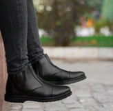 خرید اینترنتی نیم بوت مردانه مدل مادرید کد 76313