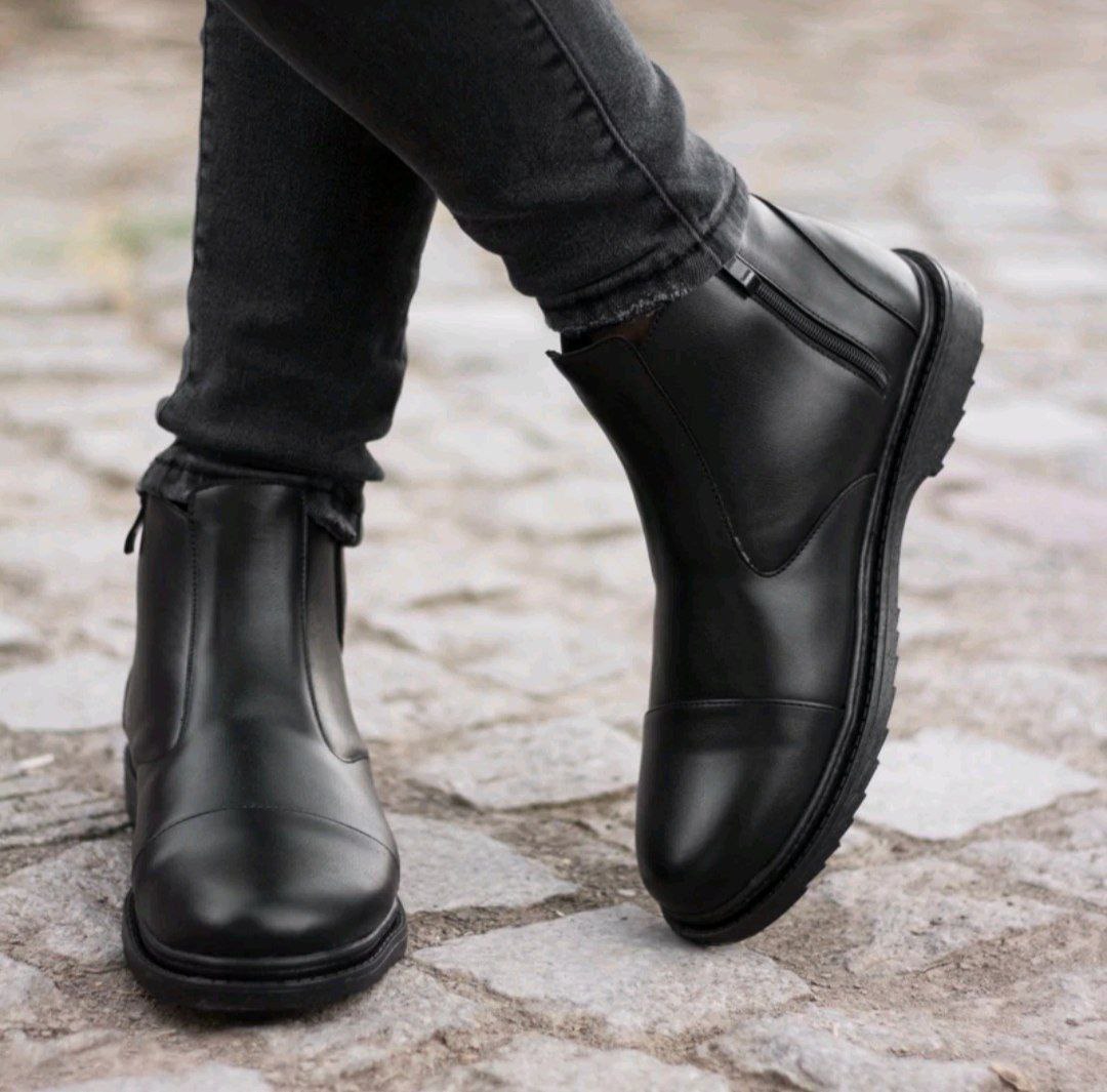 خرید آنلاین نیم بوت مردانه مدل مادرید کد 76313