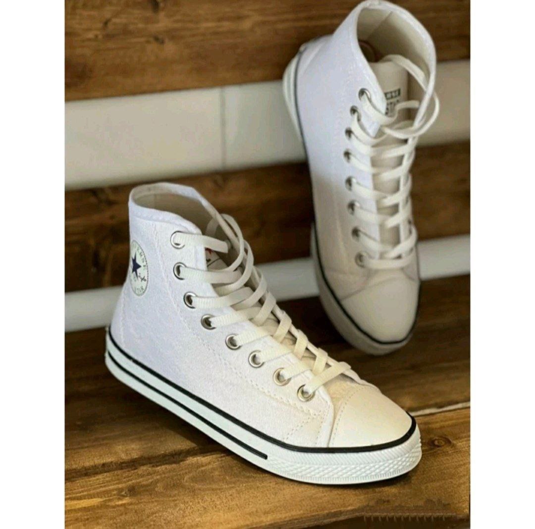 خرید آنلاین کفش ساقدار زنانه مدل کانورس کد 76347