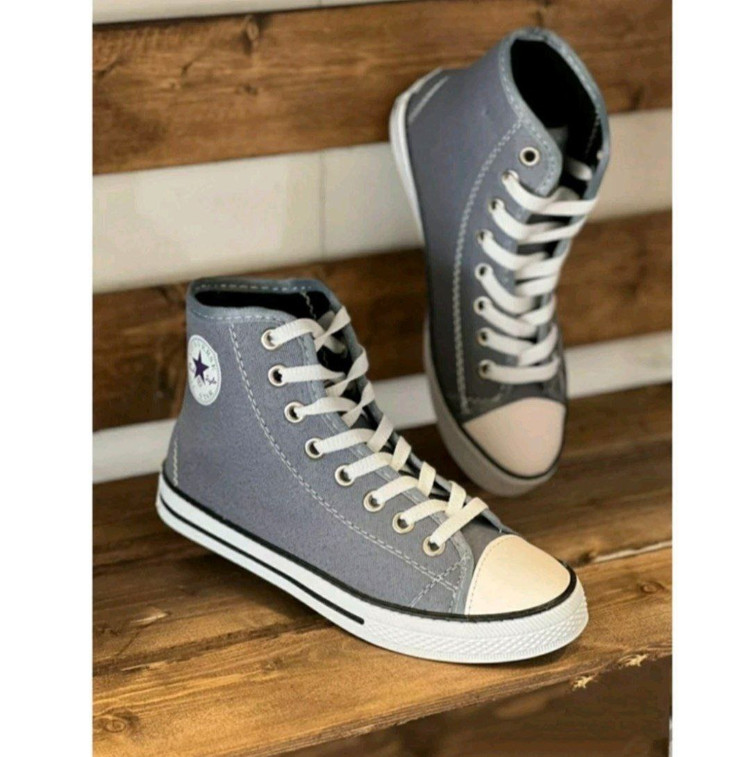 سفارش اینترنتی کفش ساقدار زنانه مدل کانورس کد 76347