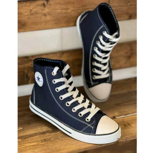 سفارش کفش ساقدار زنانه مدل کانورس کد 76347